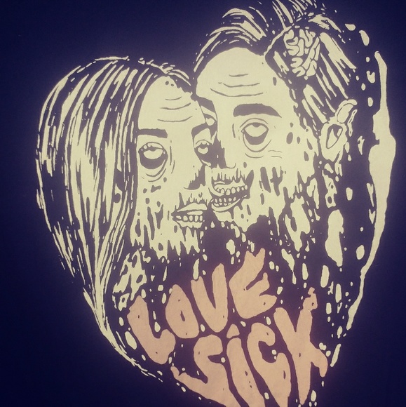 Michelle By Commune Small Zombie Love Sick Tee - Picture 3 of 8